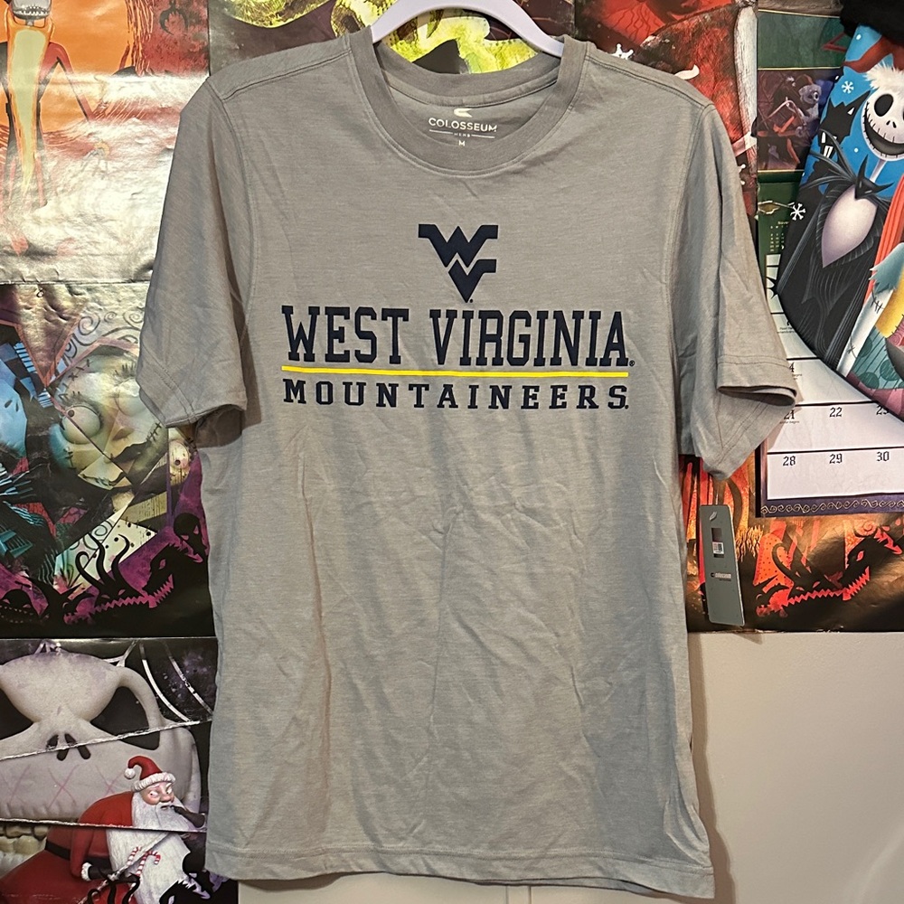 Colosseum Light Gray West Virginia Mountaineers Tee